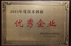 技術(shù)創(chuàng)新優(yōu)秀企業(yè)證書(shū)